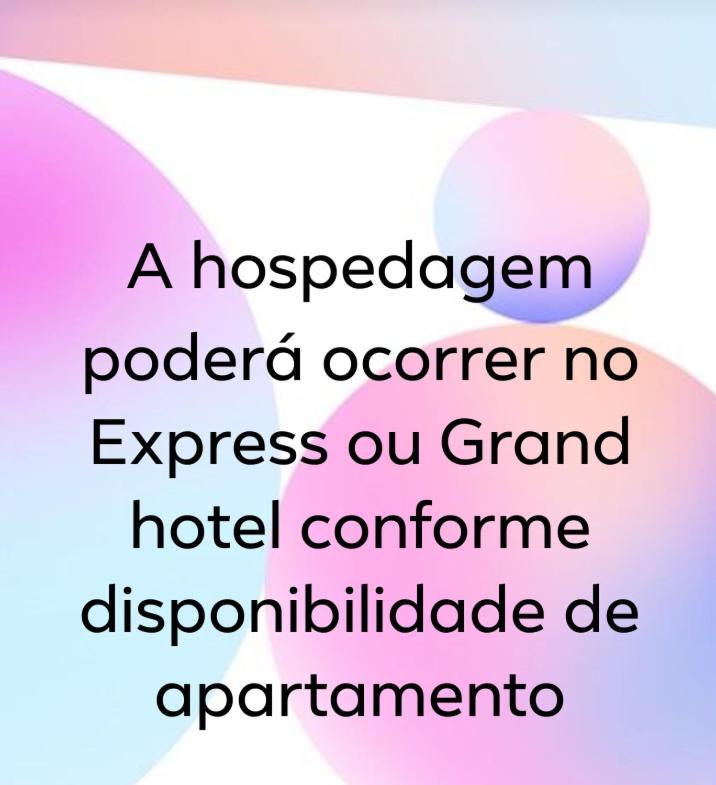 Golden Dolphin 3Pessoas Com Piscinas Termais Mais Toalhas E Roupas De Cama Lencois Travesseiros Fronhas Limpeza Do Check In Impostos E Taxas Ja Incluso Atencao A Hospedagem Podera Ocorrer No Express Ou Grand Hotel,Conforme A Disponibilidade De Apto Калдас-Новас Екстер'єр фото